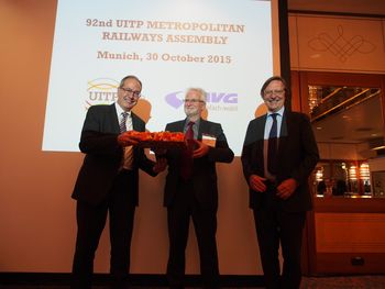 Celebrada en Mnich la 92 Asamblea de Metros de la Unin Internacional del Transporte Pblico (UITP).