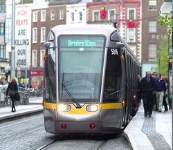 Dublín encarga a Alstom siete tranvías Citadis adicionales para la futura línea Cross City 