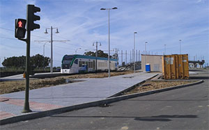 Licitadas las obras del apeadero intermodal para autobuses y tranva en el barrio de La Ardila, en San Fernando 