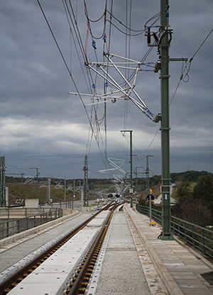 Un nuevo tramo de alta velocidad alemán conecta Ebensfeld con Halle y Leipzig, vía Erfurt