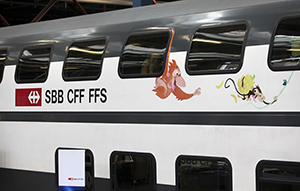 Los Ferrocarriles Suizos programaron ochocientos trenes especiales en 2015