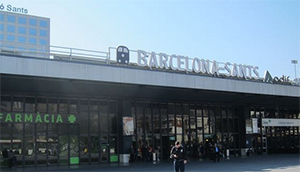 Ampliación de la sala de embarque de alta velocidad de la estación de Barcelona-Sants