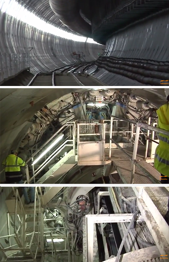 Las obras de la línea de alta velocidad a Galicia a su paso por Orense y Zamora avanzan según el ritmo previsto