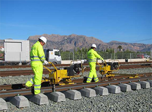 Las obras de plataforma de la conexión de Murcia a la red de alta velocidad, al 95 por ciento de ejecución
