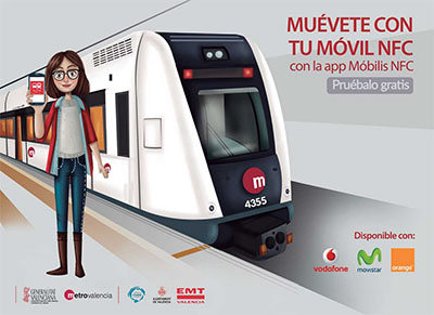 Ms de 10.500 usuarios ya acceden al transporte pblico de Valencia y su rea metropolitana a travs del telfono mvil