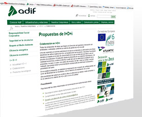 Adif dispone de un sistema de selección de ideas susceptibles de convertirse en proyectos de I+D+i