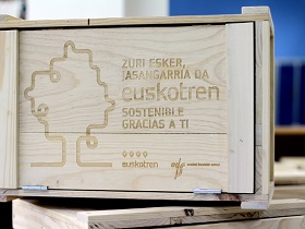 En marcha la campaña “Euskotren sostenible gracias a ti” 