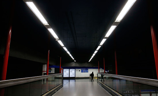 Metro de Madrid reducir a la mitad su consumo en iluminacin con ledes en todas sus estaciones