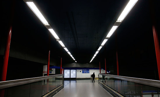 Metro de Madrid reducirá a la mitad su consumo en iluminación con ledes en todas sus estaciones