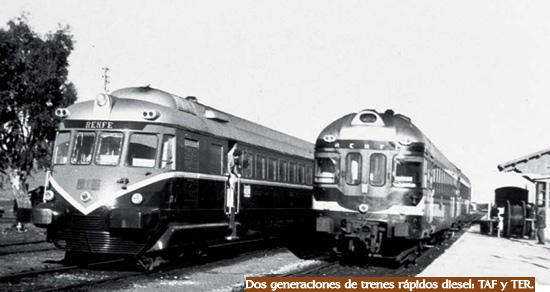 Historia del TER, un tren de leyenda