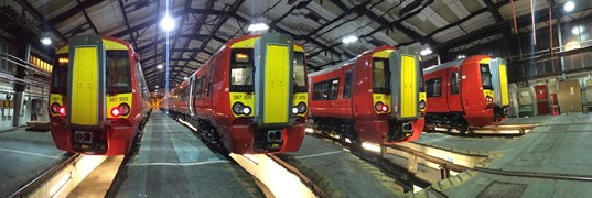 El servicio lanzadera Gatwick Express, entre el aeropuerto y Londres, estrena trenes