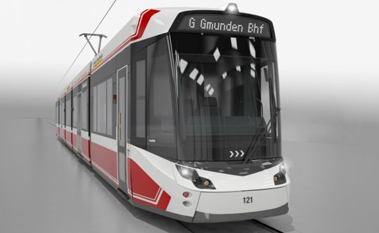 En circulación los Tramlink de la ciudad austríaca de Gmunden, fabricados en Albuixech 
