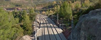 Obras de mejora de la infraestructura en la línea Barcelona–Manresa