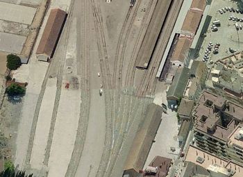 Comienza el desmontaje de las vías en la estación de ferrocarril de Granada para permitir el paso del metro