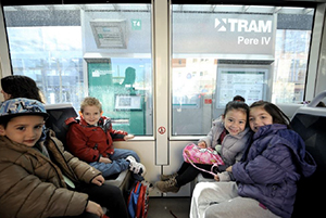 El Tranvía de Barcelona logra el sello de calidad para actividades educativas