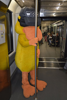 Metro Bilbao expone las fotos de la Estropatada WOP