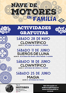 La Nave de Motores de Metro Madrid ofrece talleres familiares hasta noviembre