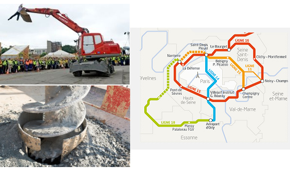 Comienza la construcción del metro Grand Paris Express