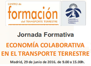 Jornada sobre “Economía colaborativa en el transporte terrestre”