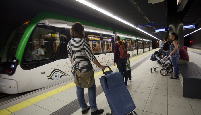 Metro Málaga crece un 4,2 por ciento en el primer semestre de 2016