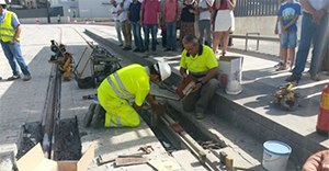 Finalizan las obras de los dieciséis kilómetros del trazado de Metro Granada