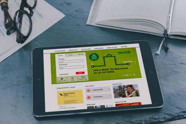 Transportes Metropolitanos de Barcelona estrena una web adaptada a todo tipo de dispositivos