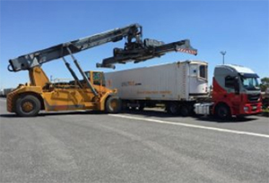 Primer servicio multimodal de transporte de carne hacia el norte de Europa