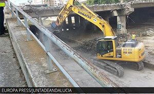 Las obras del Metro de Málaga en el centro histórico intensifican su ritmo