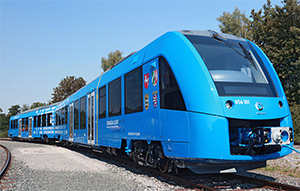 Alstom presenta su primer tren con pila de hidrgeno 