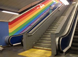 Metro de Madrid renovará las escaleras mecánicas de la estación de Chueca