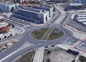 Comienzan los trabajos de electrificación de la catenaria del Metro de Granada desde La Caleta hasta Armilla