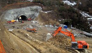 Concluye la perforación de la vía derecha del túnel de Padornelo, en la provincia de Zamora