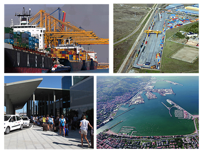 Los puertos españoles podrían batir su récord histórico de viajeros y mercancías al cierre de 2016