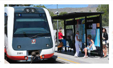 Comienza la modernización de la estación de Teulada, en el tramo Calpe-Denia de la L9 del Tram de Alicante