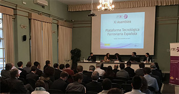 Celebrada la undécima Asamblea de la  Plataforma Tecnológica Ferroviaria Española 