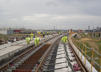 Las obras del tranvía de Alcalá de Guadaíra cierran el año al 60 por ciento de ejecución