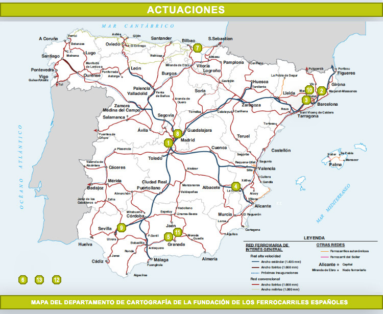 Actuaciones mes Enero 2017
