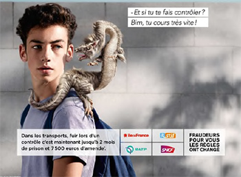 Nueva campaña antifraude en el transporte público de París