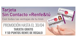 La tarjeta sin contacto +Renfe & T, en servicio desde hoy en el ncleo de Cercanas de Cdiz