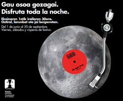 Servicio nocturno ininterrumpido de Metro Bilbao, viernes, sábados y vísperas de fiesta durante el verano