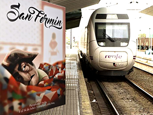 Más de 31.000 plazas adicionales con origen y destino Pamplona para San Fermín