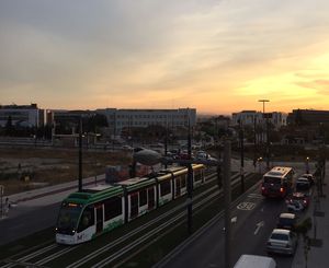 Metro de Granada amplía sus pruebas a seis unidades y a las jornadas de los sábados