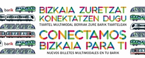 El Consorcio de Transportes de Vizcaya comercializó más de 41.000 nuevos billetes multimodales temporales en mayo
