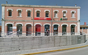 Obras de mejora de la accesibilidad en la estación de Carcaixent, de Cercanías de Valencia