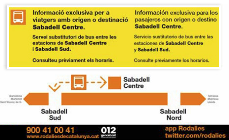 La estación de Sabadell Centre de Cercanías de Barcelona cerrará casi dos meses por obras de mejora