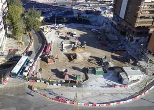 Once ofertas para ejecutar las obras de terminación del tramo Renfe-Guadalmedina de Metro de Málaga