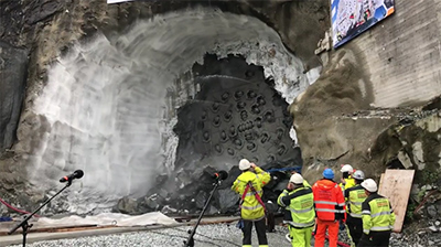 Noruega concluye la perforación del túnel de Ulriken