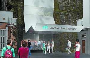 Adjudicadas por 38 millones las obras del tramo Lugaritz-Miraconcha del metro de Donostialdea