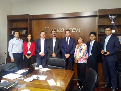 Reunión de Grupo de Cercanías y Regionales de la UIC en Bilbao