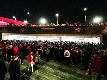 Metro de Madrid transportó a más de 40.000 aficionados al Estadio Wanda Metropolitano en su partido inaugural
